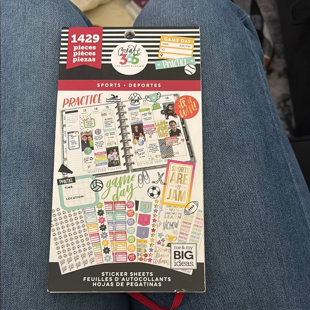 Me & My Big Ideas Sports Sticker Sheets